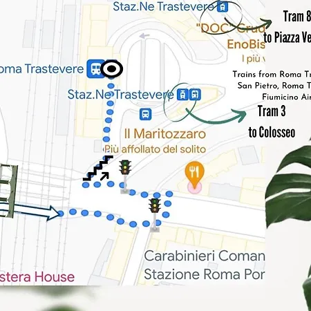 Monstera House Trastevere * Řím